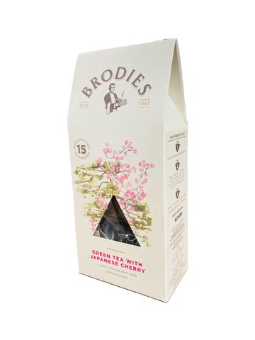 Brodies - 日本櫻花金字塔綠茶茶包