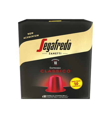 Segafredo Zanetti - Classico 咖啡鋁膠囊（適用於 Nespresso®）（50 顆）