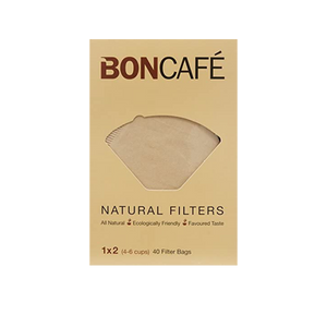 Boncafé - 天然咖啡過濾袋/紙 1x2（4-6 杯）