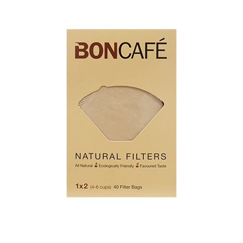 Boncafé - 天然咖啡過濾袋/紙 1x2（4-6 杯）