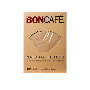 Boncafé - 天然咖啡濾紙 1x4（8-12 杯）