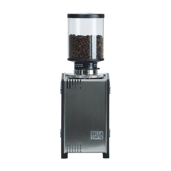Back view of Dalla Corte Grinder Max (Earth Oak)