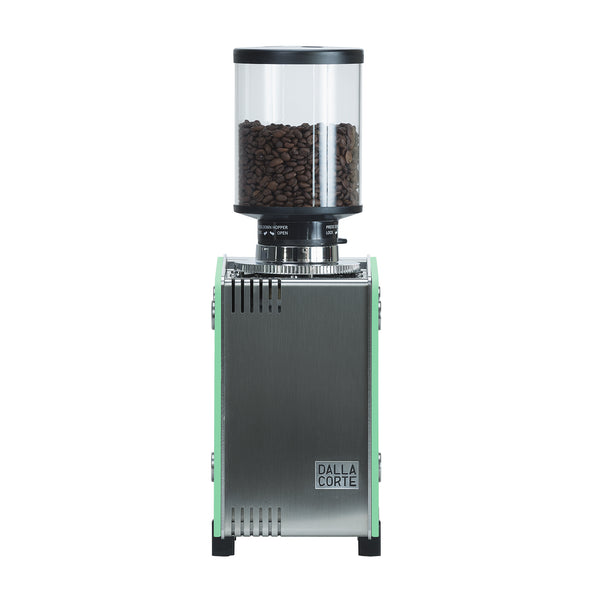 Back view of Dalla Corte Grinder Max (Mint Green)