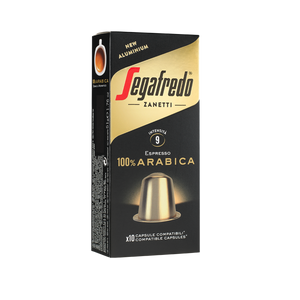 Segafredo Zanetti - 100% 阿拉比卡（單一產地）鋁膠囊咖啡（適用於 Nespresso®）（10 件）