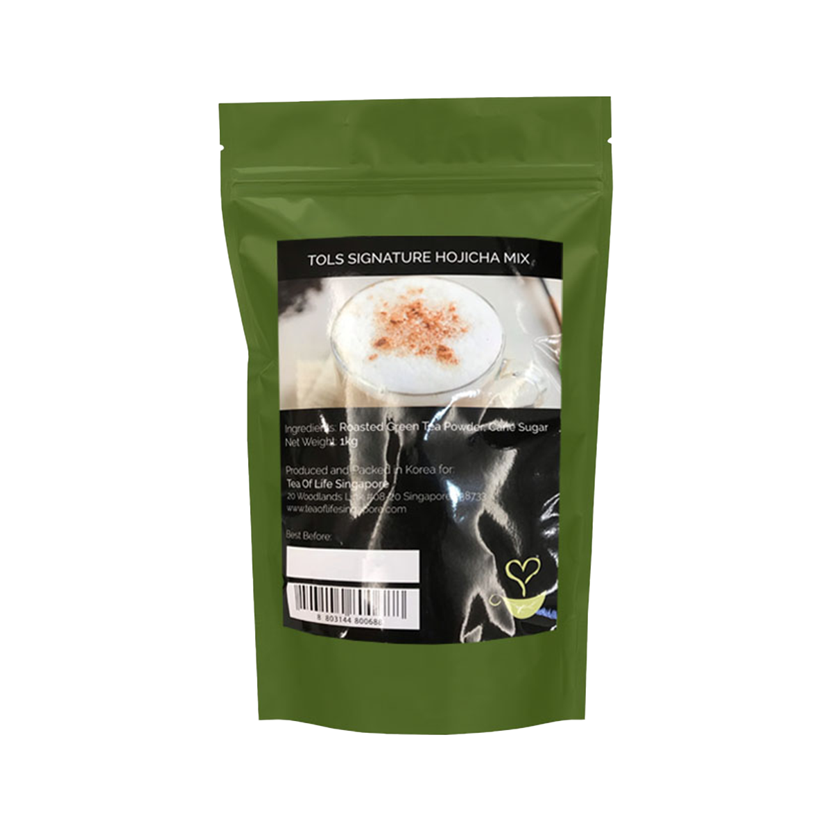Bonhojicha 20% 韓國烘焙綠茶粉混合物 (1kg)