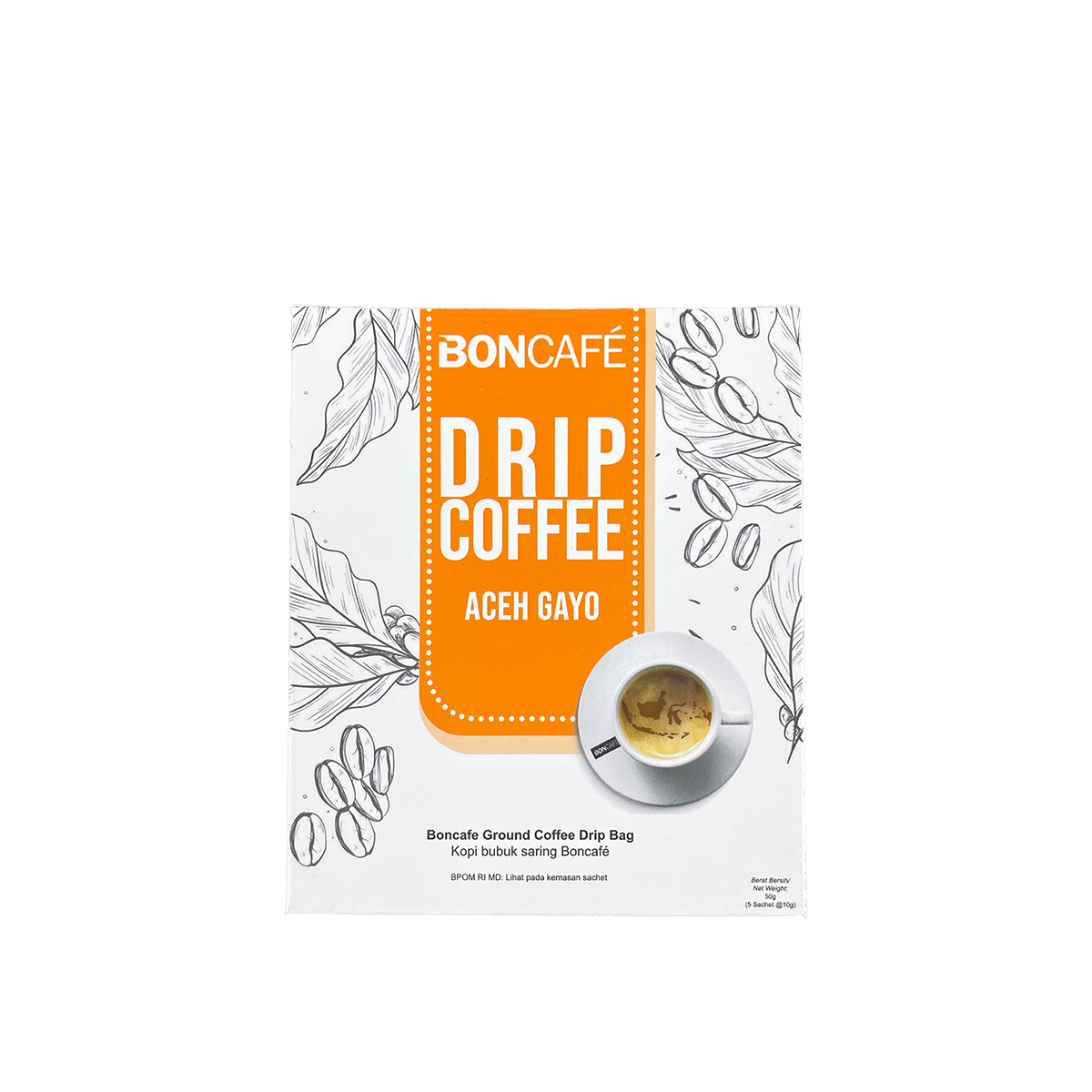 Boncafé 滴濾袋裝咖啡 (ACEH GAYO) (5 個)